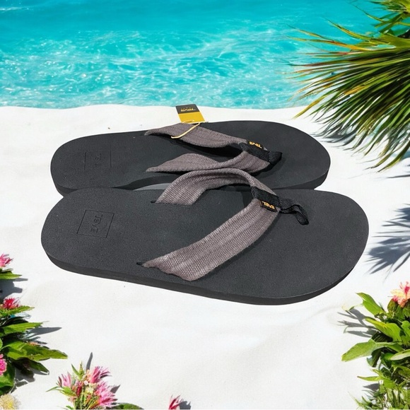 Teva Men’s Mush ii Drizzle mens lightweight thong flip...